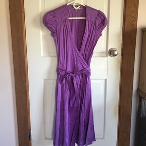 Calypso St. Barth Silk Julia Wrap dress in Purple size XS